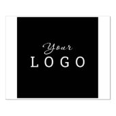 Maak uw eigen grote vierkant Logo van het Bedrijf Rubberstempel (Afrduk)