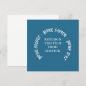 Maak uw eigen kaart (Voorkant / Achterkant)