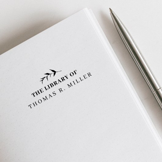 Maak uw eigen Klassiek van de bibliotheek van Rubberstempel