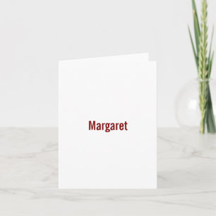 Maak uw eigen kleine 4"x5.6" gevouwen wenskaart kaart