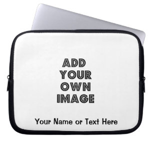 Maak uw eigen laptophoes laptop sleeve
