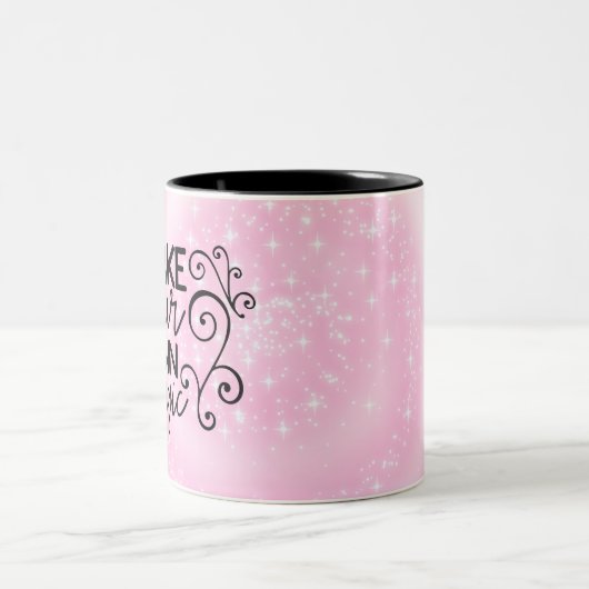 Maak uw eigen Magie Tweekleurige Koffiemok (Center)