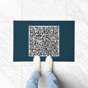 Maak Uw Eigen Ontwerp QR Code Deurmat Voorbeeld