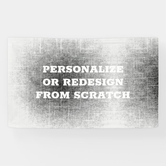 Maak Uw Eigen Ontwerp Spandoek (Horizontaal)