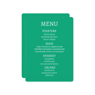 Maak Uw Eigen Persoonlijke Menu