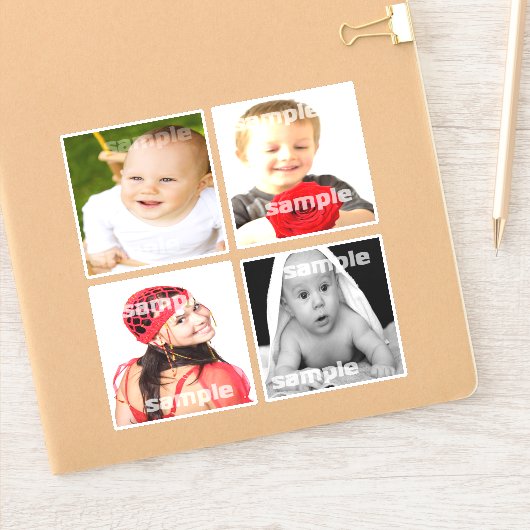 Maak uw eigen persoonlijke uitsnijding uit Collect Sticker (Notitieboek)