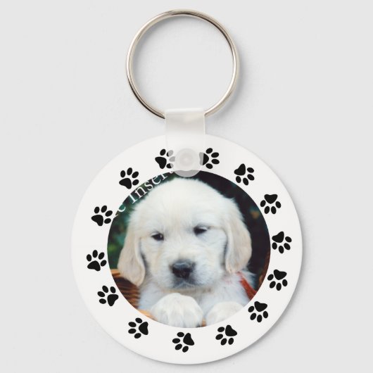 Maak uw eigen Pet Puppy Doggy Sleutelhanger (Voorkant)