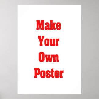 Maak uw eigen poster of omgevormde canvasafdruk
