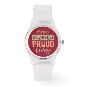 "Maak uw eigen proefhorloges" Horloge