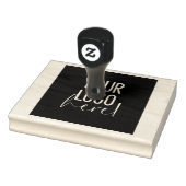 Maak uw eigen professioneel groot aangepast logo 	rubberstempel (Stempel)