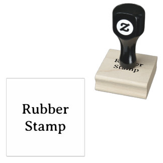 Maak Uw Eigen Simpele Aangepaste 2" x 2" Rubberen Rubberstempel