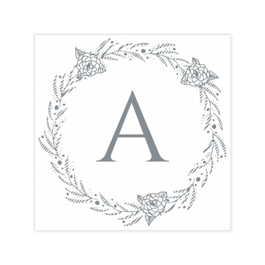 Maak uw eigen stijlvolle monogram stempel (Design)