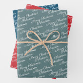 Maak uw eigen typografie gepersonaliseerd inpakpapier vel (In situ)