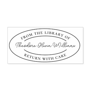 Maak uw eigen uit de bibliotheek van aangepaste rubberstempel