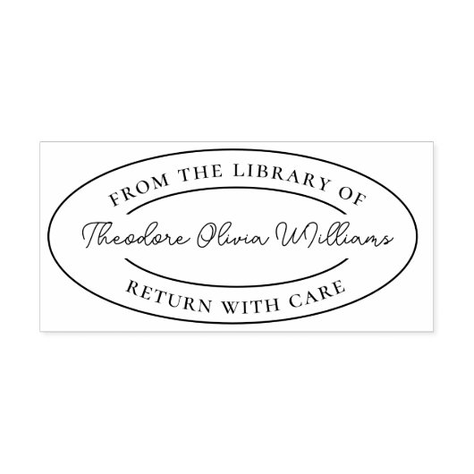 Maak Uw Eigen Uit De Bibliotheek Van Aangepaste Rubberstempel (Afrduk)