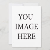 Maak Uw Eigen Uitnodiging (Voorkant)