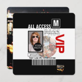 Maak uw eigen VIP pas 8 manieren aan Personeel (Voorkant / Achterkant)