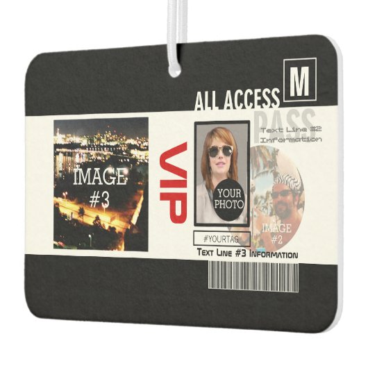 Maak uw eigen VIP pas 8 manieren aan Personeel Luchtverfrisser (Links)