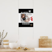 Maak uw eigen VIP pas 8 manieren aan Personeel Poster (Keuken)