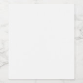 Maak Uw Eigen Wijn Etiket (Enkel label)