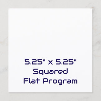 Maak uw gepersonaliseerde 5,25"x5,25" vierkante vl programma