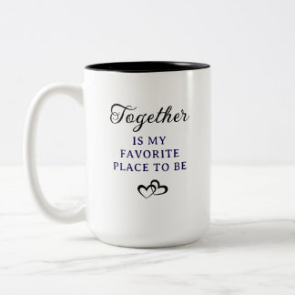 Maak uw gepersonaliseerde tweekleurige koffiemok