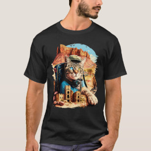 Maak uw herinneringen duurzaam met Tourist Cat Des T-shirt