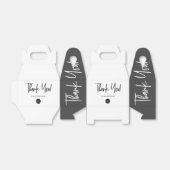 Maak uw logo op maat Bedankt voor de waardering va Bedankdoosjes (Uitgevouwen)