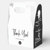Maak uw logo op maat Bedankt voor de waardering va Bedankdoosjes (Geopend)