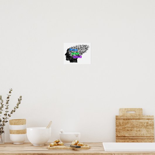Maak uw MInd/Statement vrij Poster (Keuken)