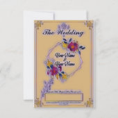 Maak uw speciale dag extra speciale uitnodiging (Voorkant)