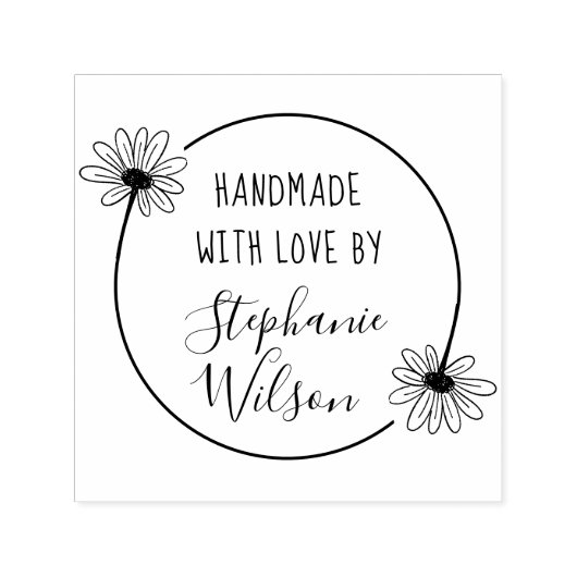 Maak uw stijlvolle, stijlvolle en flexibele handge zelfinktende stempel (Design)