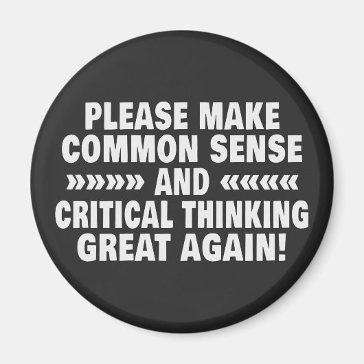 Maak uw verstand en kritiek magneet (Voorkant)