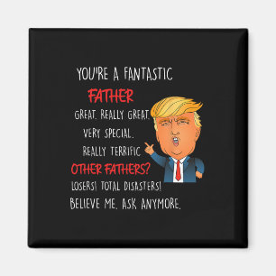 Maak Vaderdag Groot Weer Papa Grappig Doe Magneet