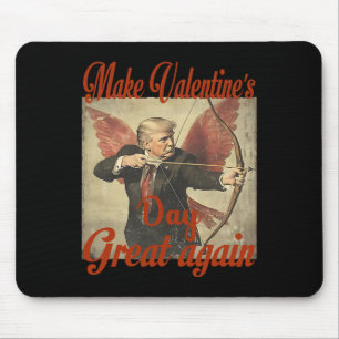 Maak Valentijnsdag weer geweldig Grappige Trump Va Muismat