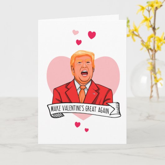 Maak Valentijnsdag weer geweldig Kaart (Gele Bloem)