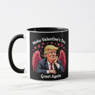 Maak Valentijnsdag weer Groot Trump Liefhebbers  Mok