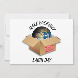 MAAK VAN ELKE DAG EARTH DAY FEESTDAGENKAART
