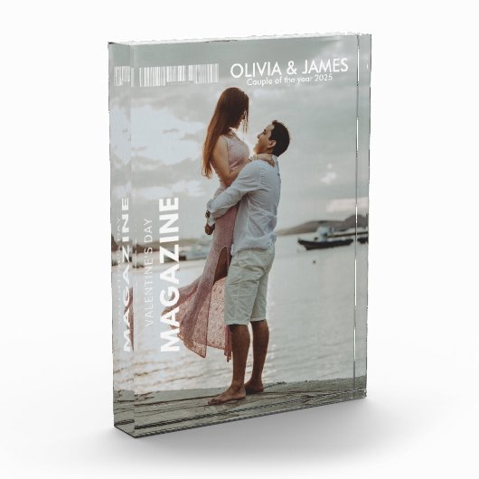 Maak van jezelf een coverster! Valentijnsdag Gift Fotoblokken (Links)