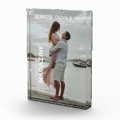 Maak van jezelf een coverster! Valentijnsdag Gift Fotoblokken (Rechts)