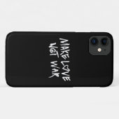 Maak van liefde geen oorlog Case-Mate iPhone case (Achterkant (horizontaal))