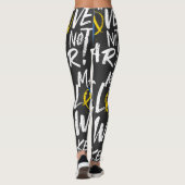 Maak van liefde geen oorlog Oekraïne Leggings (Achterkant)