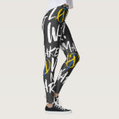 Maak van liefde geen oorlog Oekraïne Leggings (Rechts)