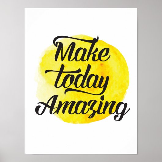 Maak vandaag een geweldige Art Print (Voorkant)