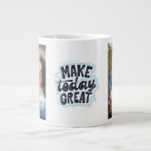 Maak vandaag een geweldige Vaderdag specialiteit M Extra Grote Beker (Voorkant)