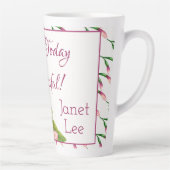 Maak vandaag een mooi persoonlijk design latte mok (Rechts)