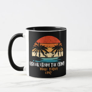 Maak Vandaag Episch Palmen Koffiemok Mok
