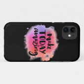 Maak Vandaag Geweldig Case-Mate iPhone Case (Achterkant (horizontaal))