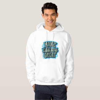 Maak vandaag geweldig - Motivatie grafische Hoddie Hoodie