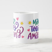 Maak vandaag geweldige mok (Voorkant)